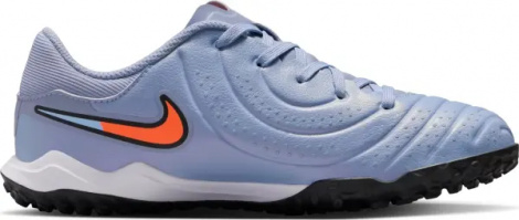Сороконіжки (шиповки) дитячі Nike JR TIEMPO LEGEND 10 ACADEMY TF світло-синьо-помаранчеві DV4351-402