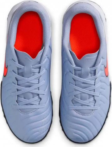 Сороконіжки (шиповки) дитячі Nike JR TIEMPO LEGEND 10 ACADEMY TF світло-синьо-помаранчеві DV4351-402