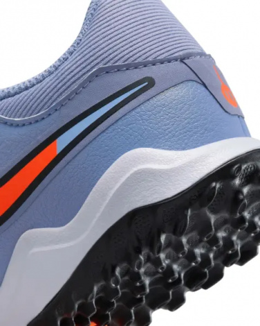 Сороконіжки (шиповки) дитячі Nike JR TIEMPO LEGEND 10 ACADEMY TF світло-синьо-помаранчеві DV4351-402