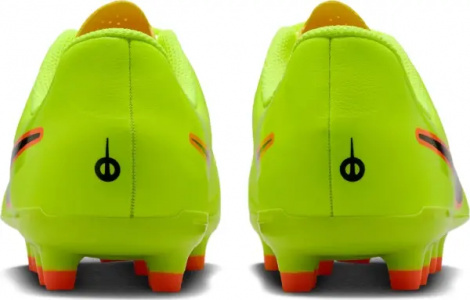 Бутсы детские Nike JR TIEMPO LEGEND 10 CLUB FG/MG лаймово-оранжево-черные DV4352-701