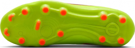 Бутсы детские Nike JR TIEMPO LEGEND 10 CLUB FG/MG лаймово-оранжево-черные DV4352-701