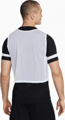 Манишка футбольная Nike TRAINING BIB DRI-FIT PARK20 белая DV7425-100