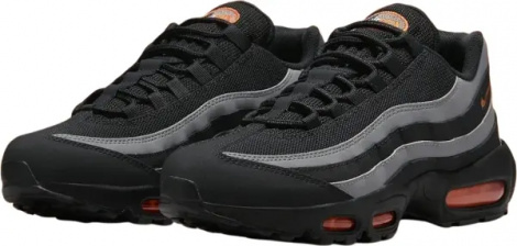 Кросівки Nike AIR MAX 95 чорно-сіро-помаранчеві DX2657-001