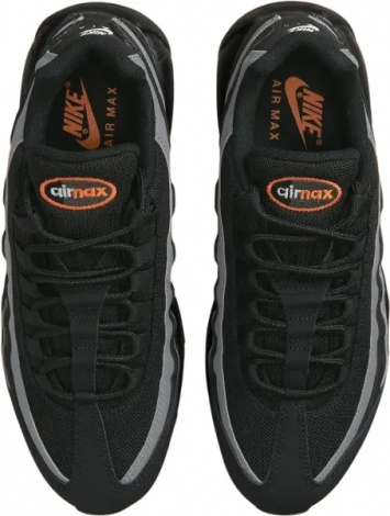 Кросівки Nike AIR MAX 95 чорно-сіро-помаранчеві DX2657-001