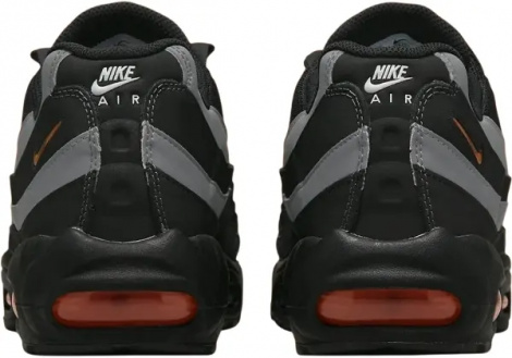 Кросівки Nike AIR MAX 95 чорно-сіро-помаранчеві DX2657-001