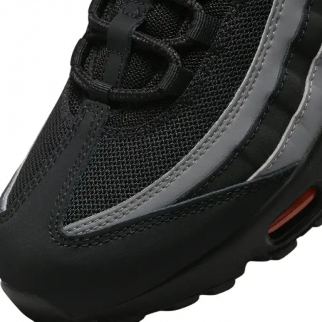 Кросівки Nike AIR MAX 95 чорно-сіро-помаранчеві DX2657-001