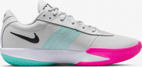 Кросівки баскетбольні Nike AIR ZOOM G.T. CUT ACADEMY світло-сіро-рожево-блакитні FB2599-010