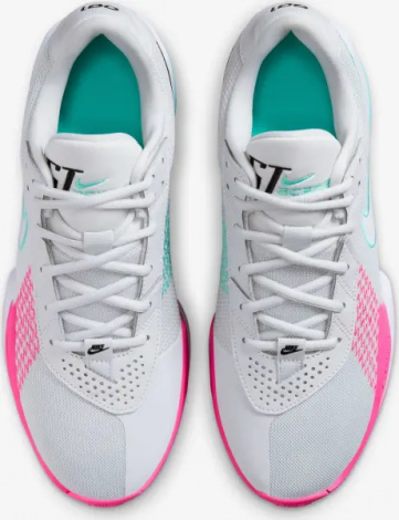 Кросівки баскетбольні Nike AIR ZOOM G.T. CUT ACADEMY світло-сіро-рожево-блакитні FB2599-010