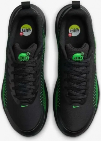 Кроссовки Nike AIR MAX NUAXIS черно-зеленые FD4329-011