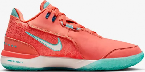 Кросівки баскетбольні Nike ZOOM LEBRON NXXT GEN AMPD персиково-бірюзові FJ1566-401