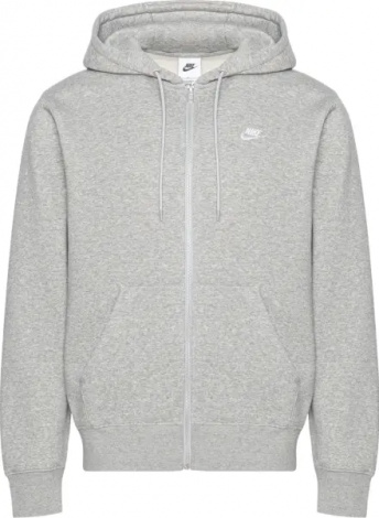 Толстовка Nike CLUB FLEECE серая FN3861-063
