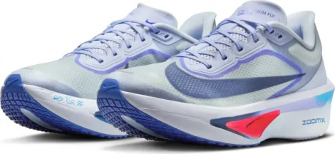 Кроссовки беговые Nike ZOOM FLY 6 дымчато-голубо-темно-сине-фиолетовые FN8454-002