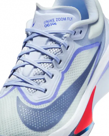 Кроссовки беговые Nike ZOOM FLY 6 дымчато-голубо-темно-сине-фиолетовые FN8454-002