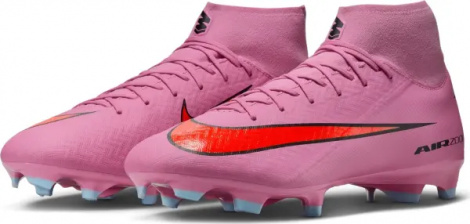 Бутсы Nike MERCURIAL ZOOM SUPERFLY 10 ACADEMY FG/MG розово-красные FQ1456-600