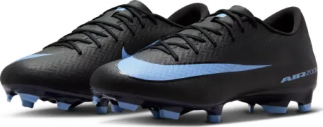 Бутси Nike MERCURIAL ZOOM VAPOR 16 ACADEMY FG/MG чорно-блакитні FQ1458-001