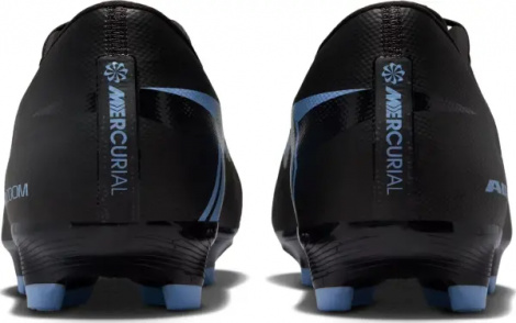 Бутси Nike MERCURIAL ZOOM VAPOR 16 ACADEMY FG/MG чорно-блакитні FQ1458-001