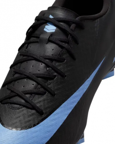 Бутси Nike MERCURIAL ZOOM VAPOR 16 ACADEMY FG/MG чорно-блакитні FQ1458-001