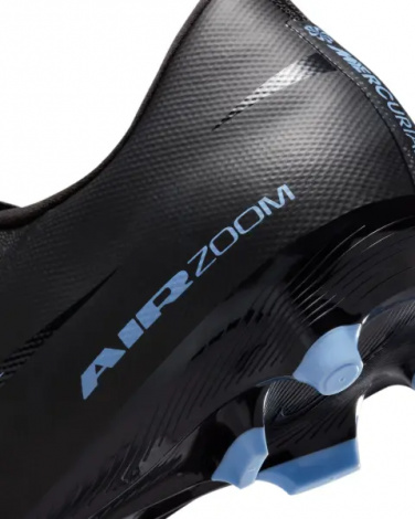 Бутси Nike MERCURIAL ZOOM VAPOR 16 ACADEMY FG/MG чорно-блакитні FQ1458-001