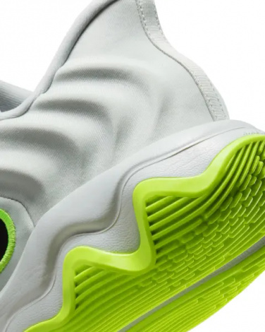 Кроссовки баскетбольные Nike GIANNIS IMMORTALITY 4 серо-лаймовые FQ3680-007