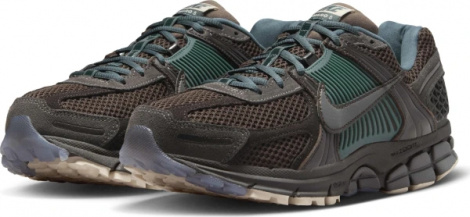 Кроссовки Nike ZOOM VOMERO 5 PRM темно-коричнево-темно-зеленые FQ8174-237