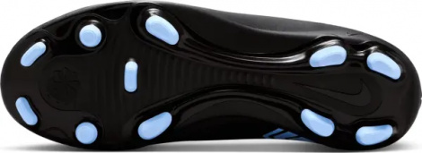 Бутсы детские Nike JR MERCURIAL VAPOR 16 CLUB FG/MG черно-голубые FQ8286-003