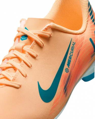 Бутсы детские Nike JR MERCURIAL VAPOR 16 CLUB KYLIAN MBAPPÉ FG/MG оранжево-темно-бирюзовые FQ8288-801