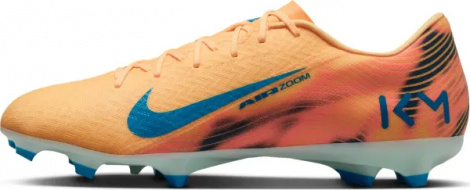 Бутсы Nike MERCURIAL ZOOM VAPOR 16 ACADEMY KYLIAN MBAPPÉ FG/MG оранжево-темно-бирюзовые FQ8377-801