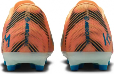 Бутсы Nike MERCURIAL ZOOM VAPOR 16 ACADEMY KYLIAN MBAPPÉ FG/MG оранжево-темно-бирюзовые FQ8377-801