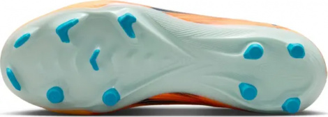Бутсы детские Nike JR MERCURIAL ZOOM VAPOR 16 ACADEMY "KYLIAN MBAPPE" FG/MG оранжево-темно-бирюзовые FQ8394-801