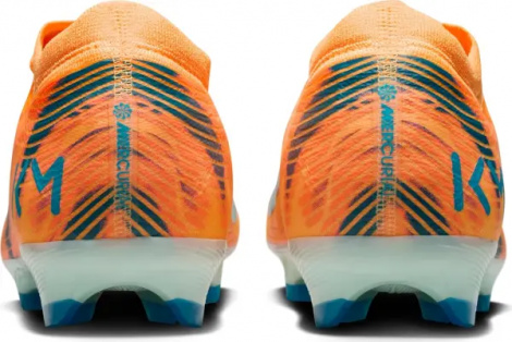 Бутси Nike MERCURIAL ZOOM VAPOR 16 PRO "KYLIAN MBAPPE" FG оранжево-темно-бірюзові FQ8689-801