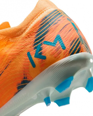 Бутси Nike MERCURIAL ZOOM VAPOR 16 PRO "KYLIAN MBAPPE" FG оранжево-темно-бірюзові FQ8689-801