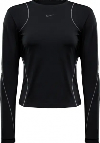 Лонгслів для бігу жіночий Nike RUNNING DIVISION чорний FV6418-010