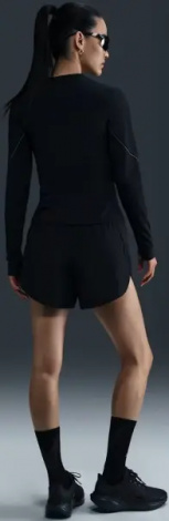 Лонгслів для бігу жіночий Nike RUNNING DIVISION чорний FV6418-010