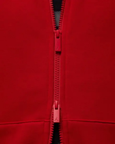 Толстовка Nike JORDAN BROOKLYN FLEECE FULL-ZIP HOODIE червона FV7289-687