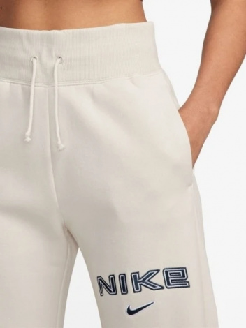 Спортивні штани жіночі NIKE W NSW PHNX HR LOGO PNT WDE бежеві FV7684-104