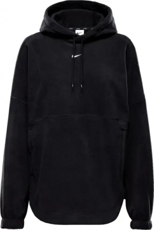 Худи женское Nike ONE FLEECE черное FV8076-010
