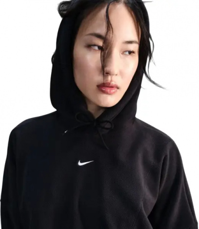 Худи женское Nike ONE FLEECE черное FV8076-010