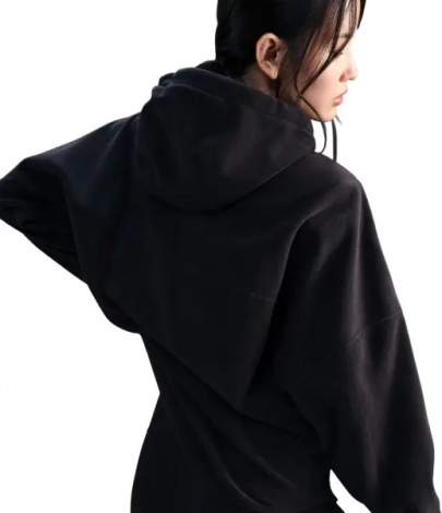 Худи женское Nike ONE FLEECE черное FV8076-010