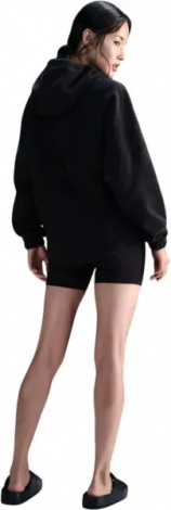 Худи женское Nike ONE FLEECE черное FV8076-010