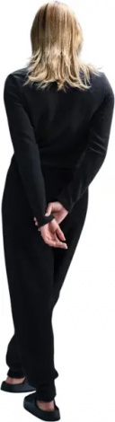 Спортивні штани жіночі Nike SPORTSWEAR PHOENIX COZY BOUCLÉ HIGH-WAISTED OVERSIZED чорні FZ1703-010