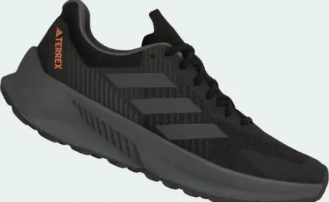 Кросівки для трейлранінгу Adidas TERREX SOULSTRIDE FLOW антрацитово-помаранчеві GX1822