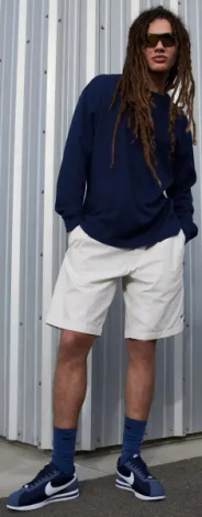 Кроссовки Nike CORTEZ TEXTILE темно-синие HF0263-400