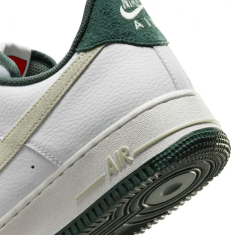 Кросівки Nike AIR FORCE 1 '07 LV8 біло-молочно-темно-зелені HF1939-100