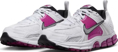 Кроссовки подростковые Nike VOMERO 5 (GS) бело-фиолетовые HF6998-102