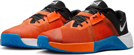 Кроссовки для тренировок Nike METCON 10 оранжево-сине-черные HJ1875-802