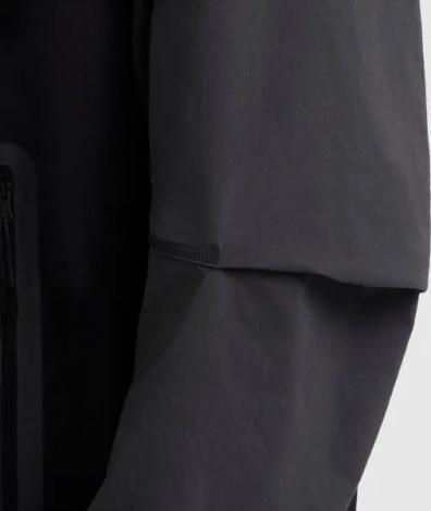 Вітровка Nike TECH WOVEN JACKET темно-сіро-чорно-салатова HM7151-013