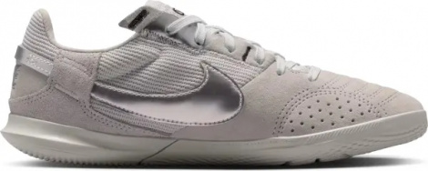 Футзалки (бампы) детские Nike STREETGATO серо-серебряные HM8757-001