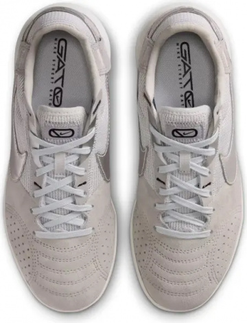 Футзалки (бампы) детские Nike STREETGATO серо-серебряные HM8757-001