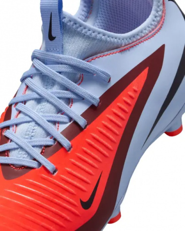 Бутсы детские Nike JR PHANTOM 6 LOW ACADEMY FG/MG светло-сине-красные HM9203-400