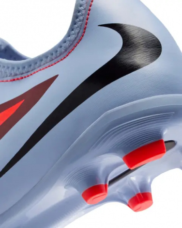 Бутсы детские Nike JR PHANTOM 6 LOW ACADEMY FG/MG светло-сине-красные HM9203-400